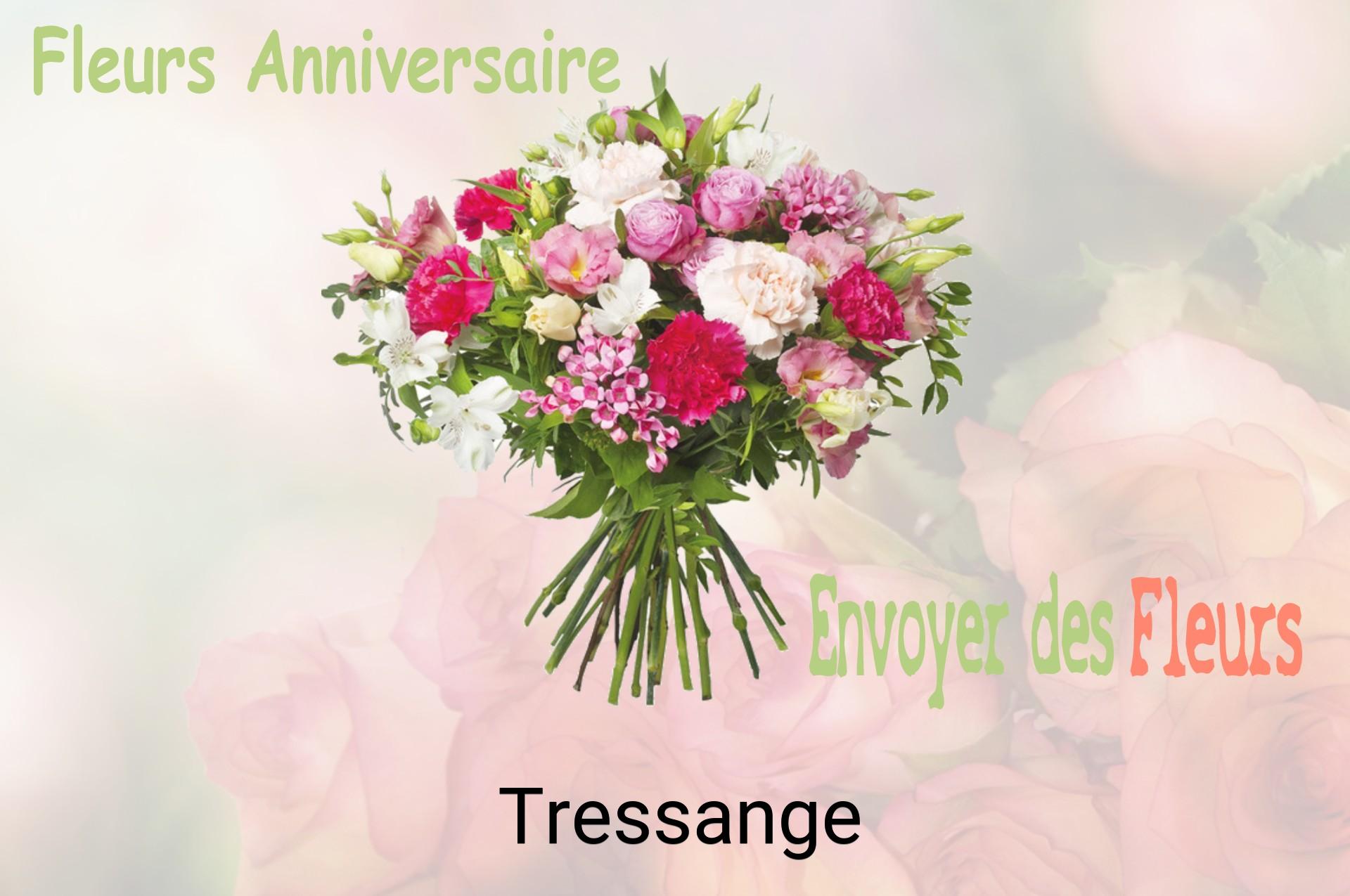 Bouquet de fleurs d’anniversaire livré à Tressange